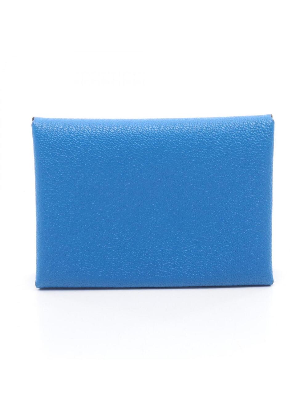 Hermes Calvi Duo Coin Wallet W Chevre #366298H66B